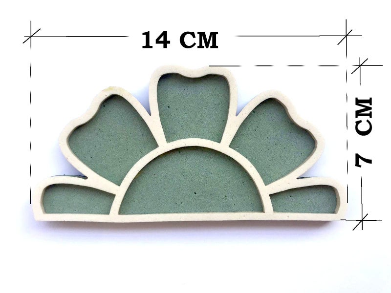 The Brown Box 3 D Rangoli Making kit,Rangoli Stencils,Rangoli Stickers,Rangoli mat,Floating Rangoli,Pooja Decoration Items,Pongal Decoration - Image 3