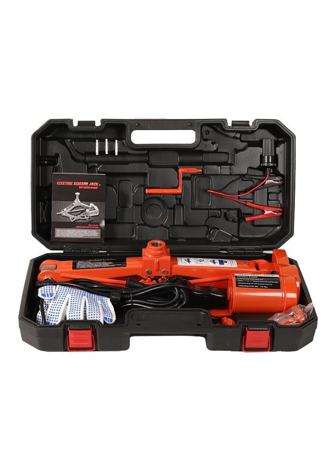 MEDNEST 5 Ton Car Electric Jack Hydraulic Floor Lift Scissor Jack Stands Repair Automotive - Image 1