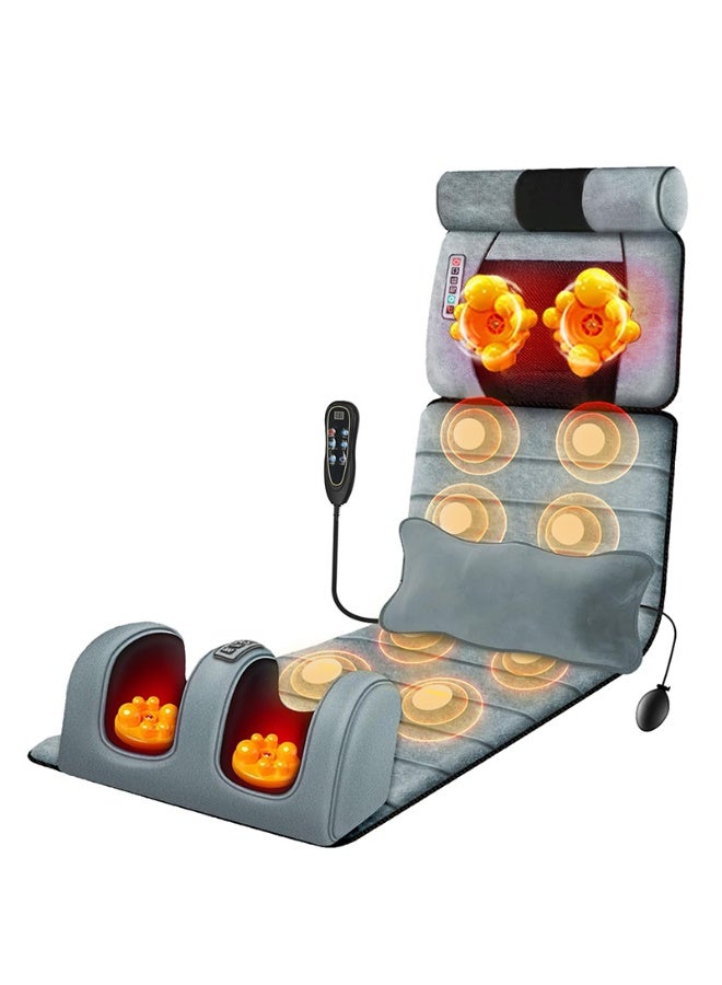 Full Body Massage Mat Heat Foot Massager Whole Body Vibration Massage Pad - Image 2