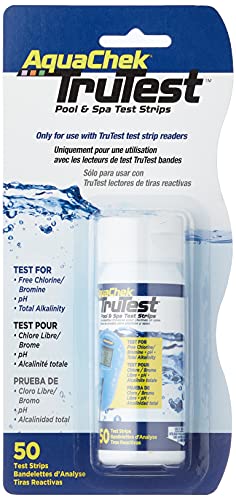 AquaChek TruTest Refill Test Strips - Digital Test Strip Reader Refill Strips - for Pool and Spa Water Testing - for Free Bromine, Free Chlorine, pH, and Total Alkalinity - 50 Strips - Image 3