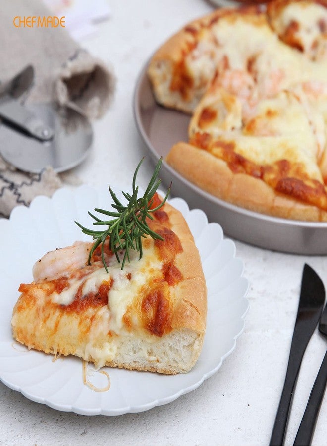 CHEFMADE Pizza Pan, 9-Inch Non-Stick Pancake Bakeware for Oven Baking (Champagne Gold) - Image 3