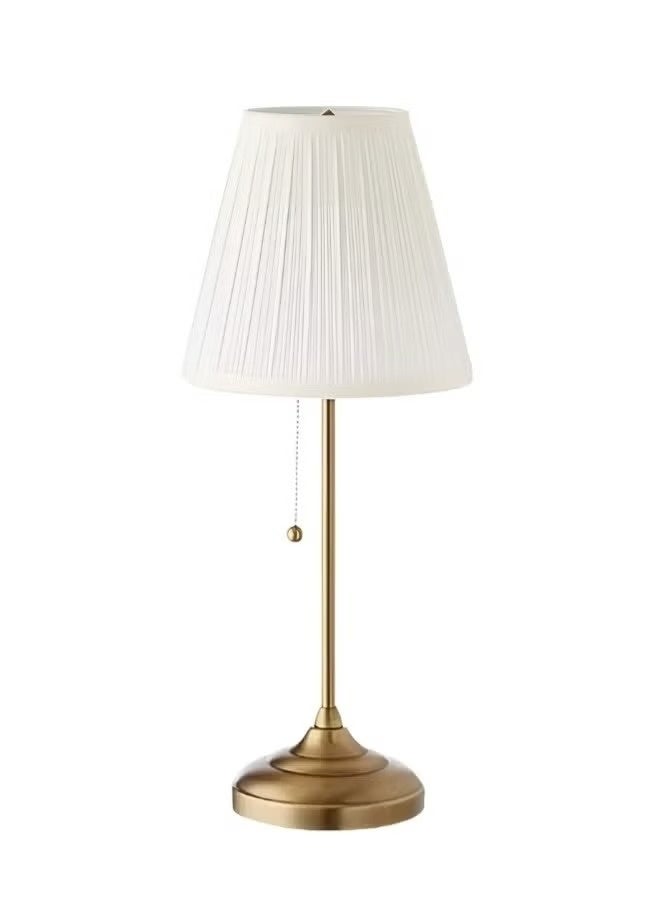 ARSTID Table Lamp With Warm Lighting White/Gold 22x22x30cm 55cm - Image 1
