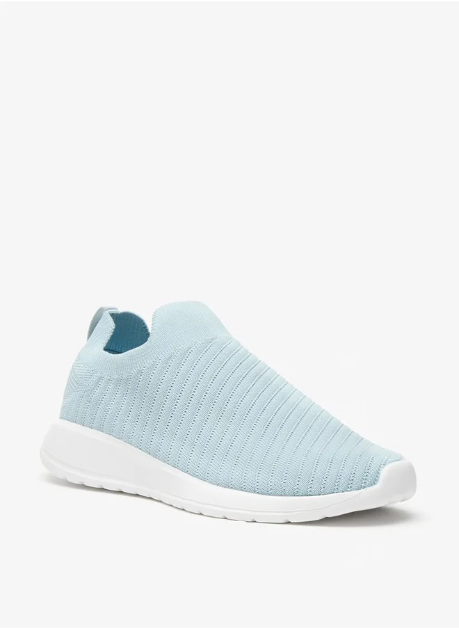 Oaklan by Shoexpress Girls Mesh Detail Slip-On Sports Shoes