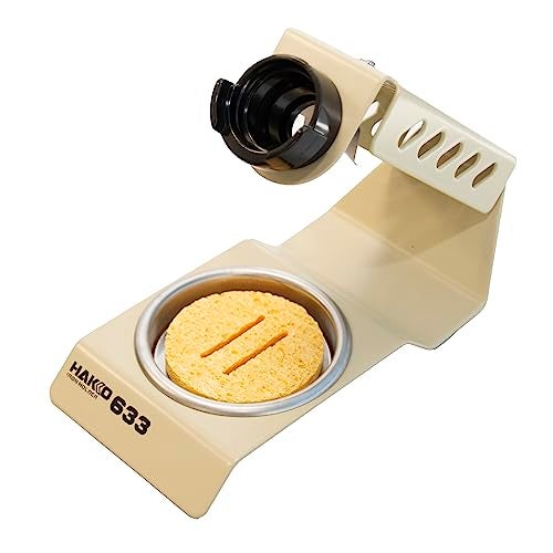 Hakko 633-02 633 Soldering Iron Holder, White - Image 1