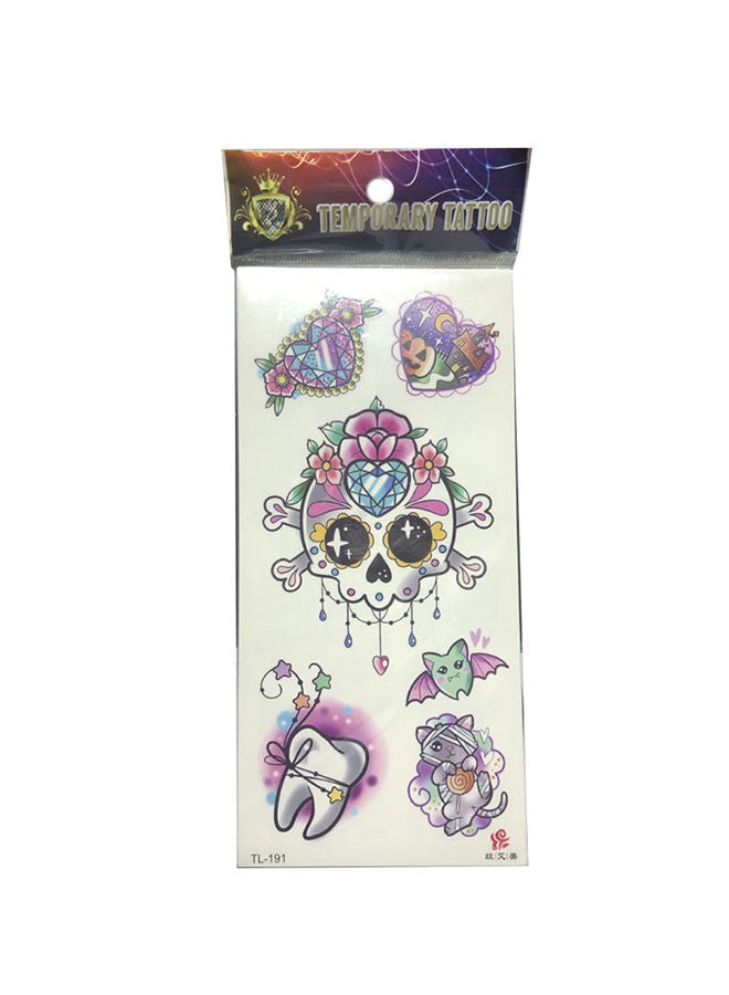 نيبمينينت مجموعة ملصقات تاتو مؤقت مكونة من 10 قطع متعدد الألوان - Image 2