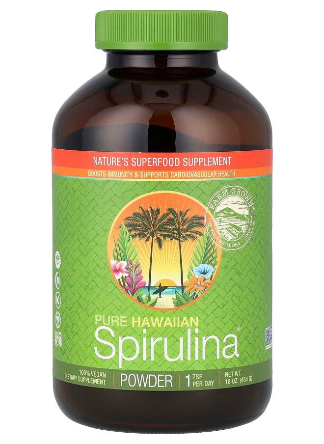 Nutrex Hawaii - Pure Hawaiian Spirulina Powder 16 oz (454 g) - Image 1
