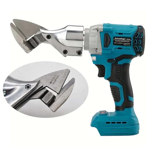 Heimerdinger Brushless Cordless Metal Shear for Makita 18V Battery,Heavy Duty Electric Scissors for Cutting Metal/Iron,Stainless Steel,Carpet and Cardboard-Variable Speed - Image 4