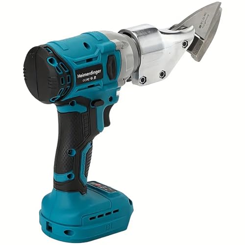 Heimerdinger Brushless Cordless Metal Shear for Makita 18V Battery,Heavy Duty Electric Scissors for Cutting Metal/Iron,Stainless Steel,Carpet and Cardboard-Variable Speed - Image 2