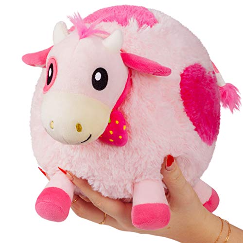 Squishable Mini Strawberry Cow SynthiSquish Collection 105 in Soft Toy Collectible Stuffed Animal - Image 1