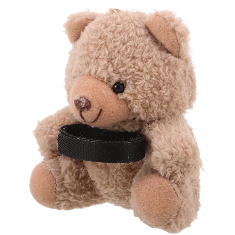 Bear Doll Car Interior Ornament: Plush Dashboard Rearview Mirror Decoration - Cute Animal Grip For Gear Shift Knob - Windshield Wiper Car Accessory - Image 1