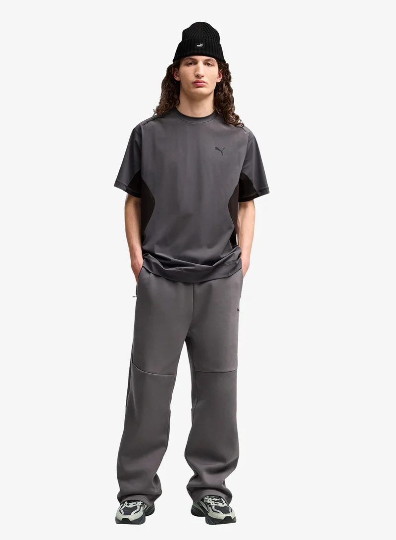 Puma Moody Gray Pumatech Relaxed Warp Knit T-Shirt for Men | Best Price UAE