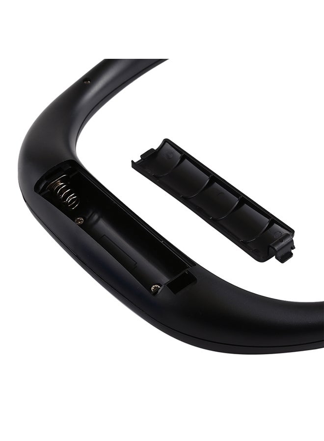 مروحة رقبة محمولة، قابلة لإعادة الشحن عبر منفذ USB، مروحة صغيرة مزدوجة الرأس لتبريد الوجه بدون استخدام اليدين، مثالية للسفر والرياضة والمكتب والقراءة - Image 3