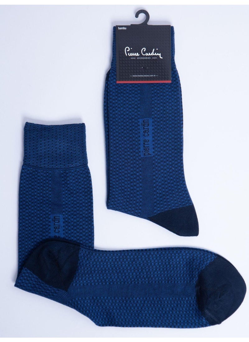 pierre cardin Bamboo 6-Pack Men's Long Ankle Socks 825-PC Navy Blue 