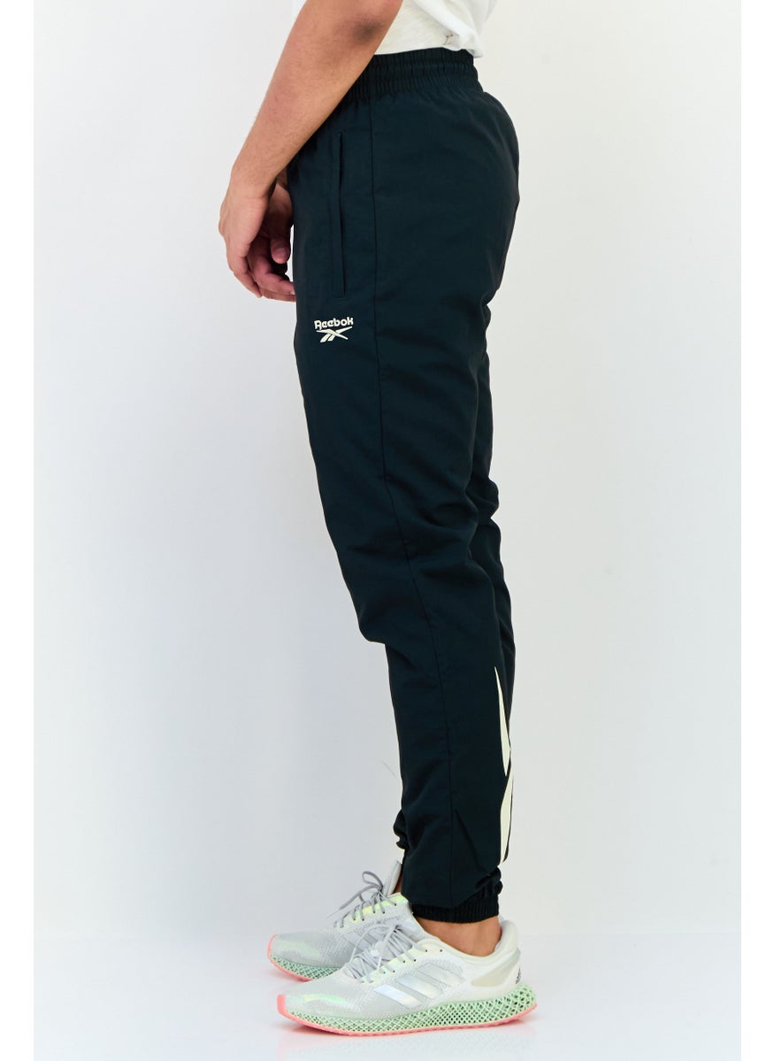 Reebok Men Sportswear Fit Outdoor Sweatpants, Black  - Image 4