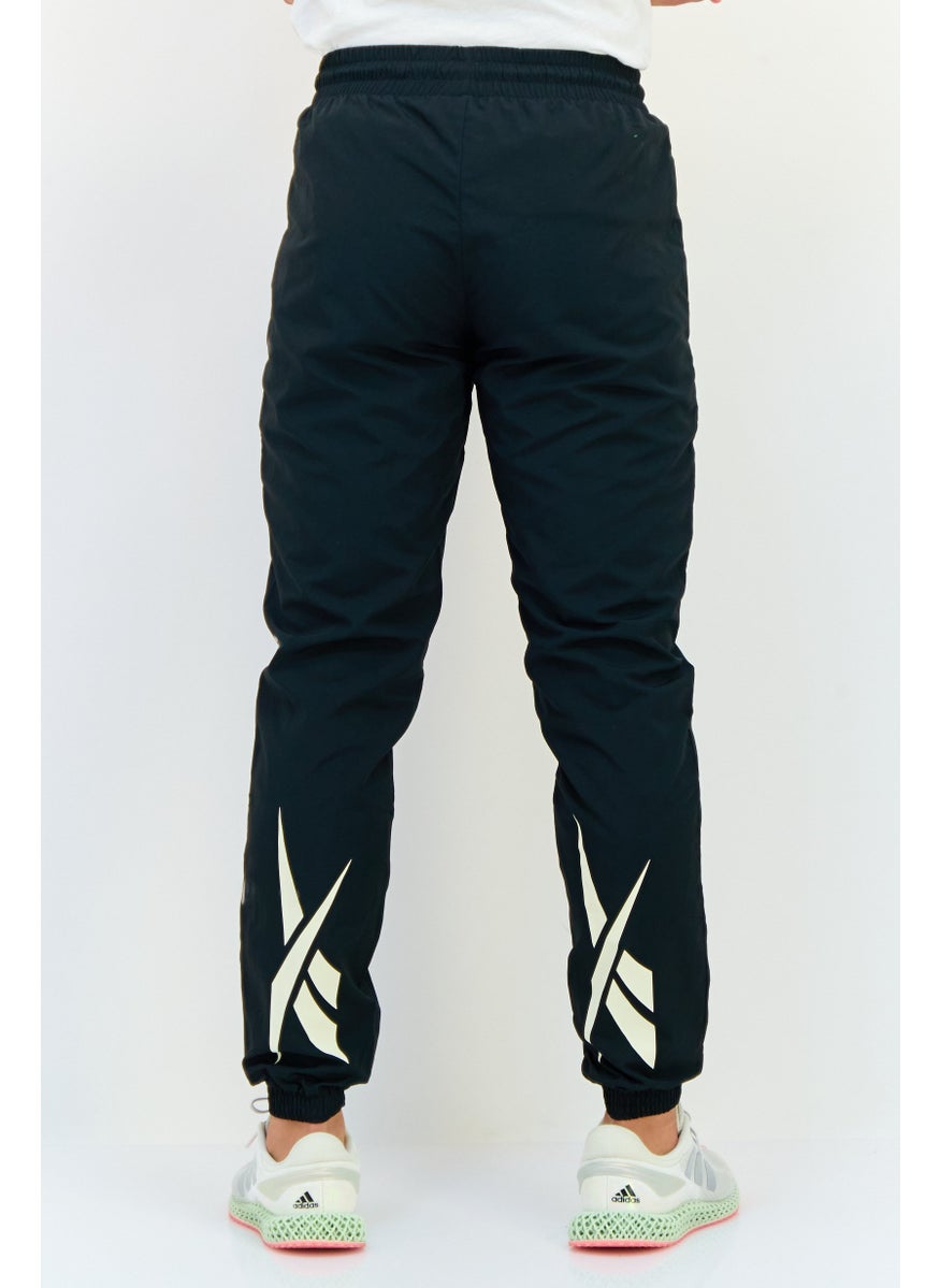Reebok Men Sportswear Fit Outdoor Sweatpants, Black  - Image 3