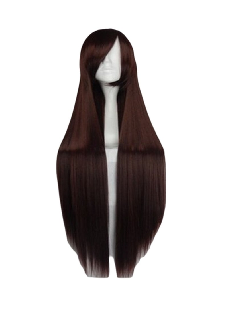 Women long straight hair wig cosplay wig costumes dress up wig - Image 1