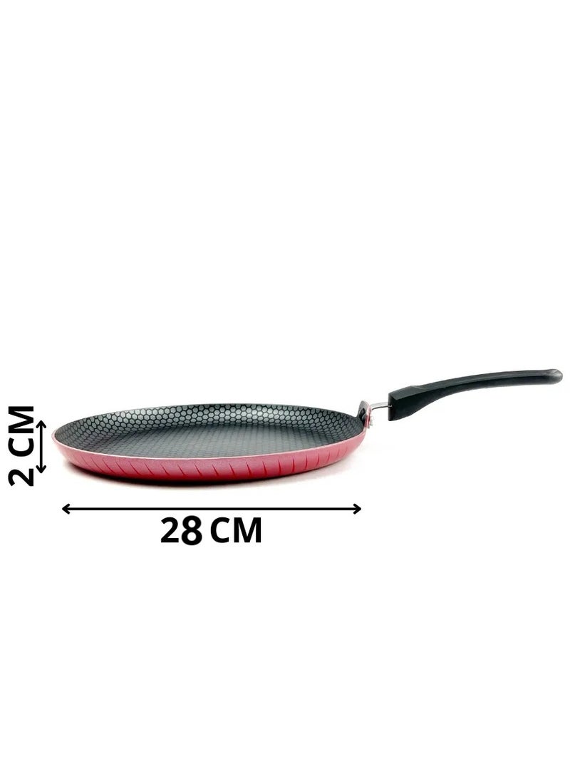 Baroly - flat frying pan non-stick available in several sizes - Image 1