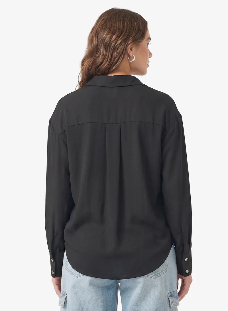ONLY Onlneiva Life Long Sleeve Balloon Shirt