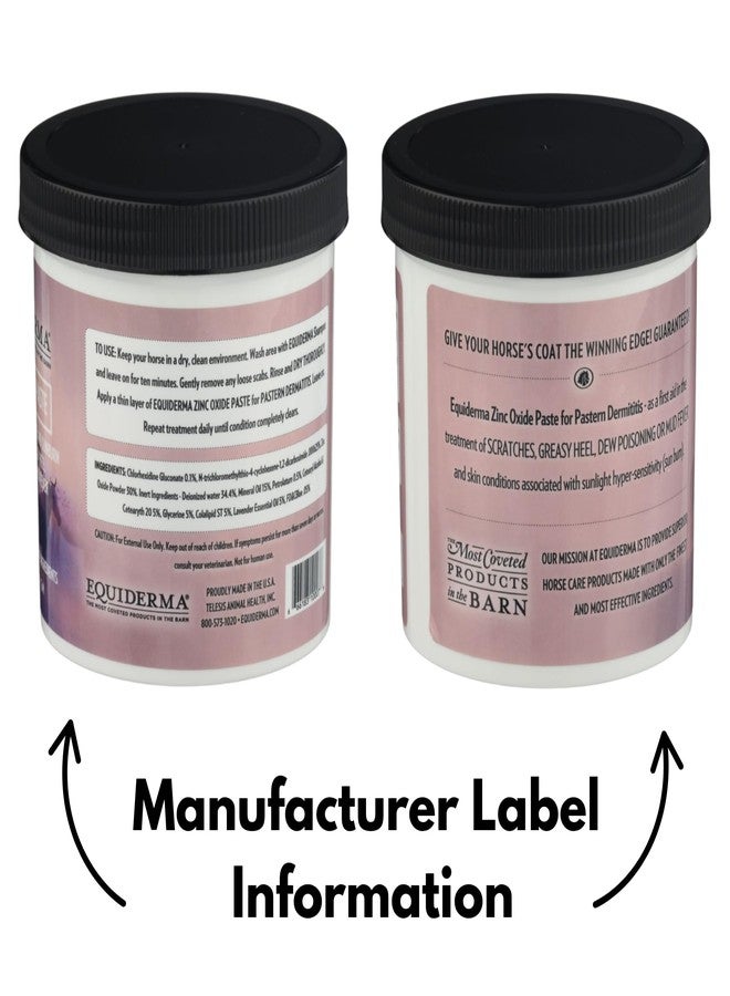 EQUIDERMA Zinc Oxide Paste for Horses, Ointment for Horse Skin Conditions, 16 Oz. - Image 4