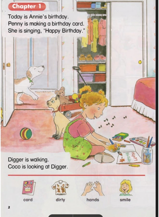 Oxford English Time  - American English course for primary students- level 2_Flashcards - Image 4