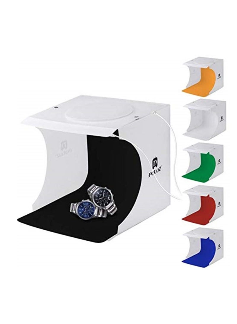 PULUZ - LED Panels Folding Portable Photo Video Box Lighting Studio Shooting Tent Box Kit Diffuse Studio Softbox lightbox (1 Pcs) - Image 1