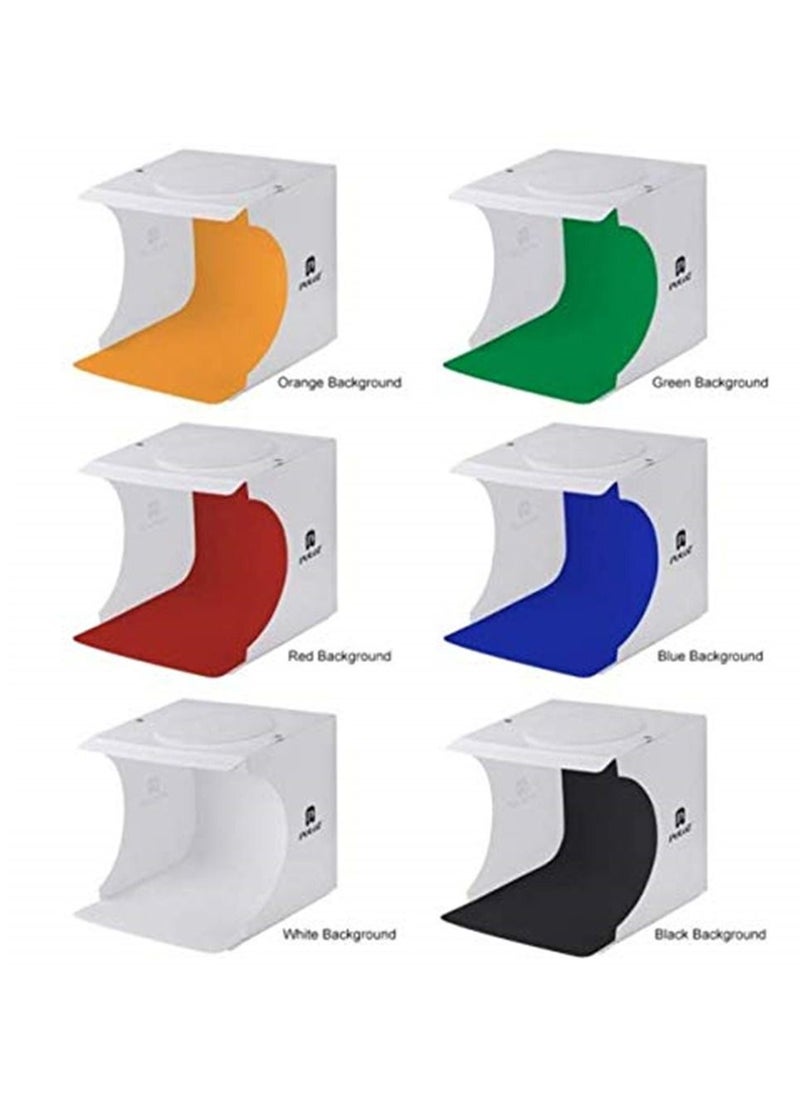 PULUZ - LED Panels Folding Portable Photo Video Box Lighting Studio Shooting Tent Box Kit Diffuse Studio Softbox lightbox (1 Pcs) - Image 1