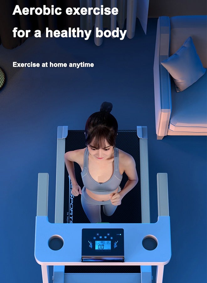 1-8km/h Family-Style Small Folding Ultra-Quiet Treadmill Electric Walking Machine image 6