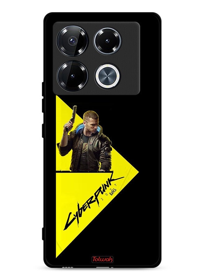 Tolwak Infinix Note 40 Pro Plus 5G Protective Case Cover Cyberpunk 2077 - Image 1