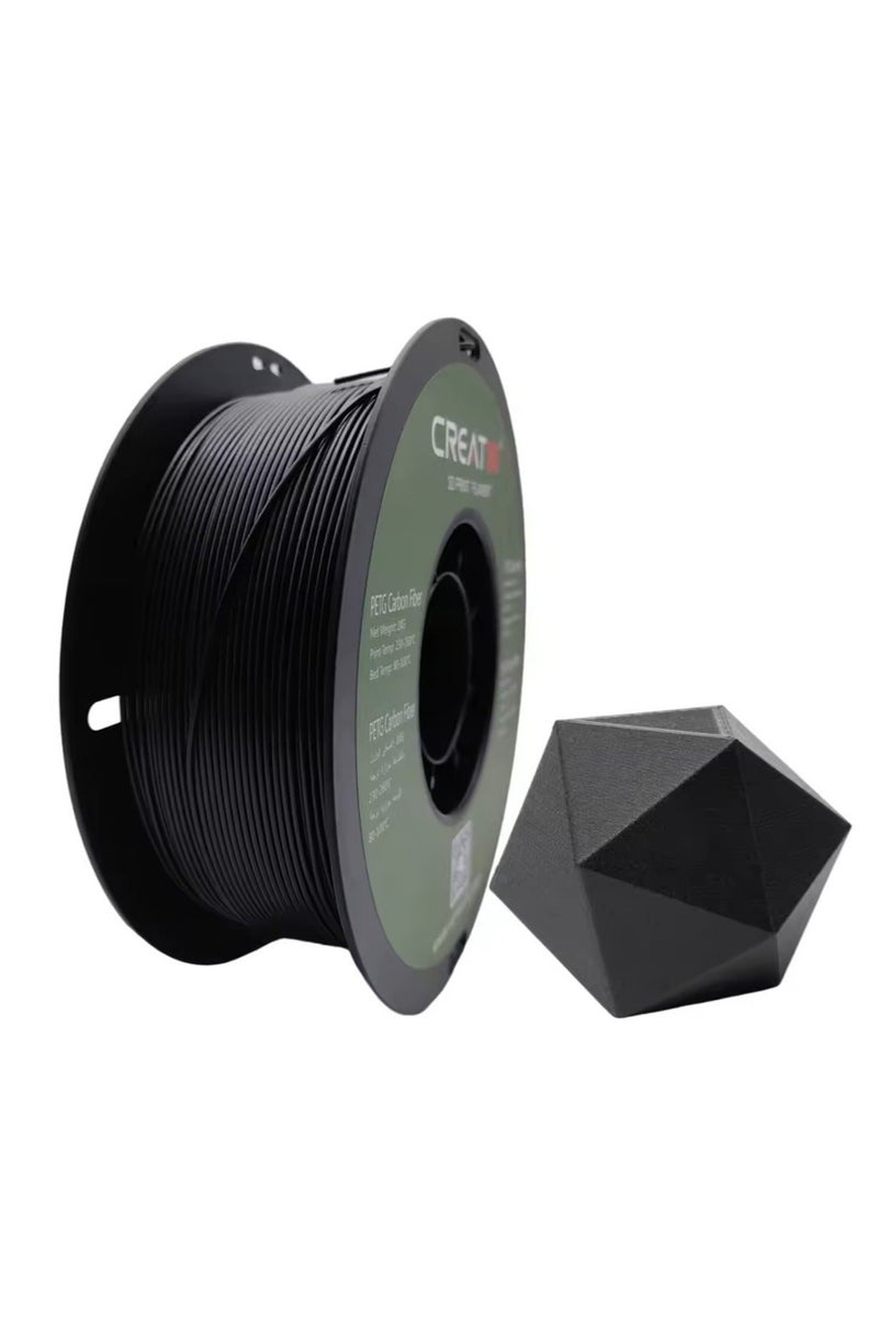 Creat3D PETG-CF Carbon fiber 3D Filament High Strength 1.75mm 1kg - Image 1