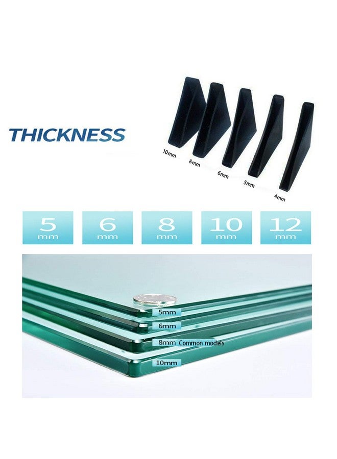 Youu Plastic Corner Protectors 20 Pcs Shape Triplecornered Glass Corner Protector Cushion 10Mm X 75Mm For Corner Protection Of Glass Corners Tiles Stones And Angle Steel - Image 2
