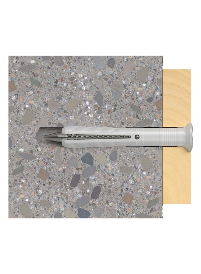 Fischer Hammerfix N 5 x 30/5 S with Countersunk Head Screw Silver and Grey  1.8 x 14.6 x 7.4 cm 45476 - Image 3