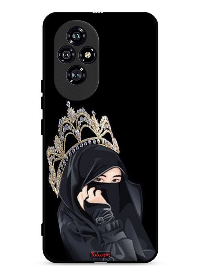 Tolwak غطاء حماية لهاتف Honor 200 5G - فتاة الملكة - Image 1