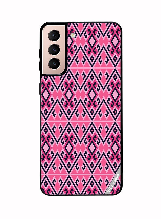 VR CREATIVE Protective Case Cover For Samsung Galaxy S21 Plus 5G Strips Design Multicolour - Image 1