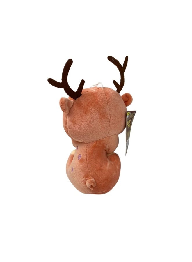 Stem Sleeping Deer Plush Toy – 1PC Color May Vary - Image 2