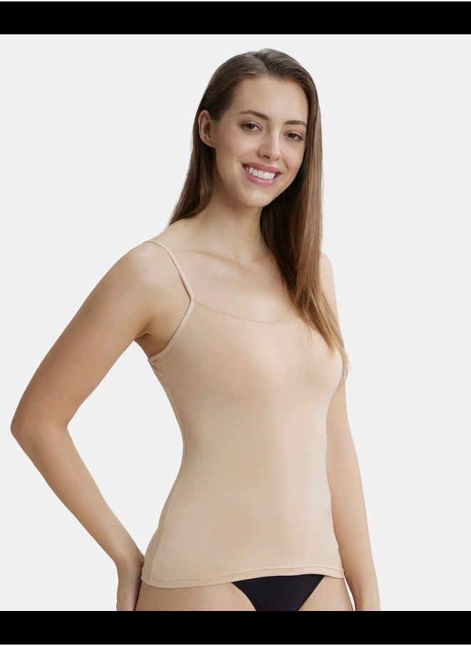 JOCKEY Jockey 1805 Women's Micro Modal Elastane Stretch Modern fit Camisole with Adjustable Straps and StayFresh Treatment  - Image 2