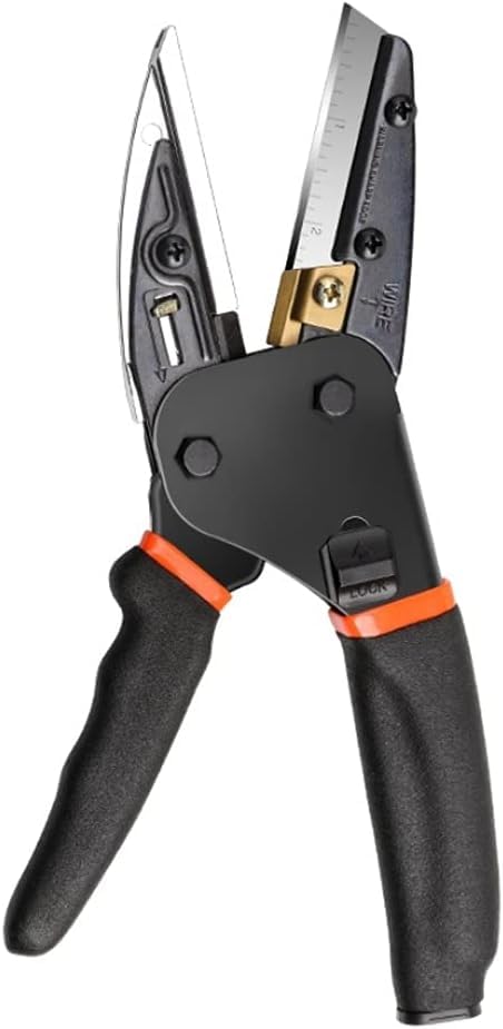 SEVIA Sevia Heavy Duty Multifunctional Scissors Multi Power Cutting Tool Wire Crimping Tool for Heat Shrink Connectors Ratcheting Wire Crimper Tool Crimping Pliers - Image 1