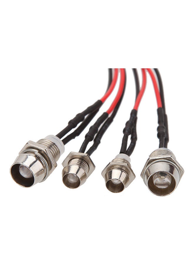 إسكدنيا مجموعة مصابيح بإضاءة LED مقاس 1/10 لسيارات HSP التي تعمل بجهاز تحكم عن بعد مكونة من قطعتين - Image 5