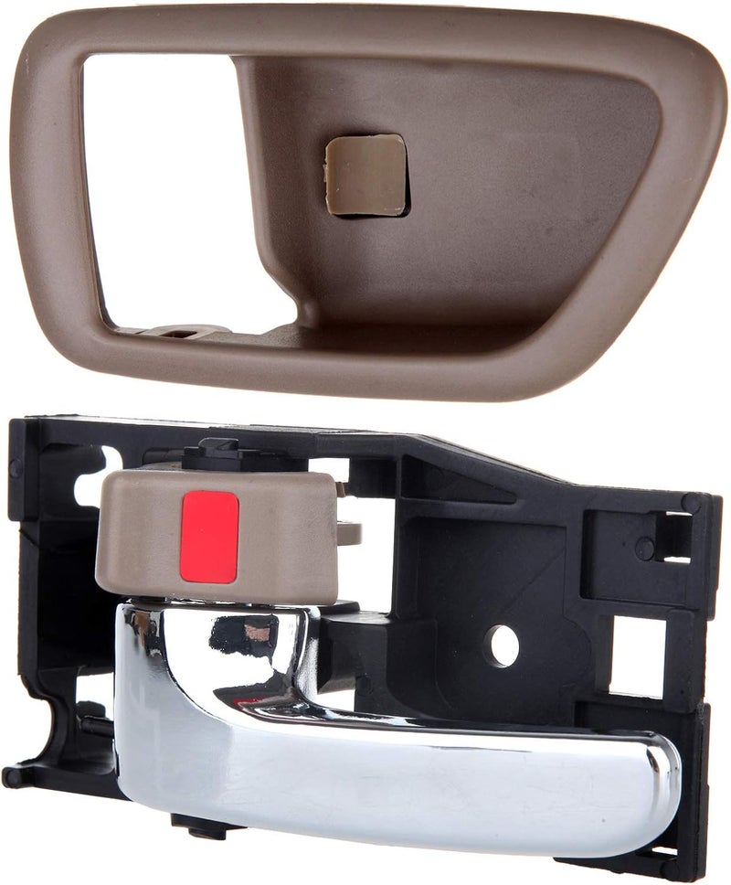 LUJUNTEC Interior Door Handles Driver Side Replacement for 2000-2004 for Toyota Avalon Beige(2pcs) - Image 1
