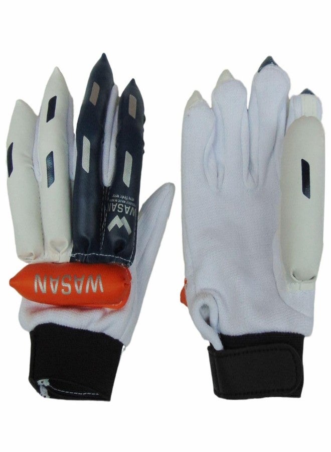 Wasan Cricket Batting Gloves for Boys | PVC Material | Size Small Boy (7-10 Years) | Navy Color | Lightweight & Comfortable Grip - Image 5
