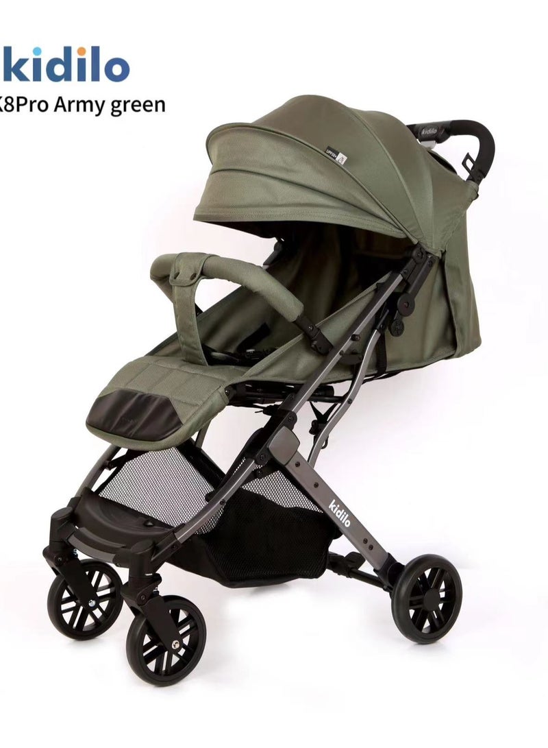 كيديليو عربة الأطفال Kidilo K8Pro Cabin (وزن العربة 7.6 كجم) - Image 2