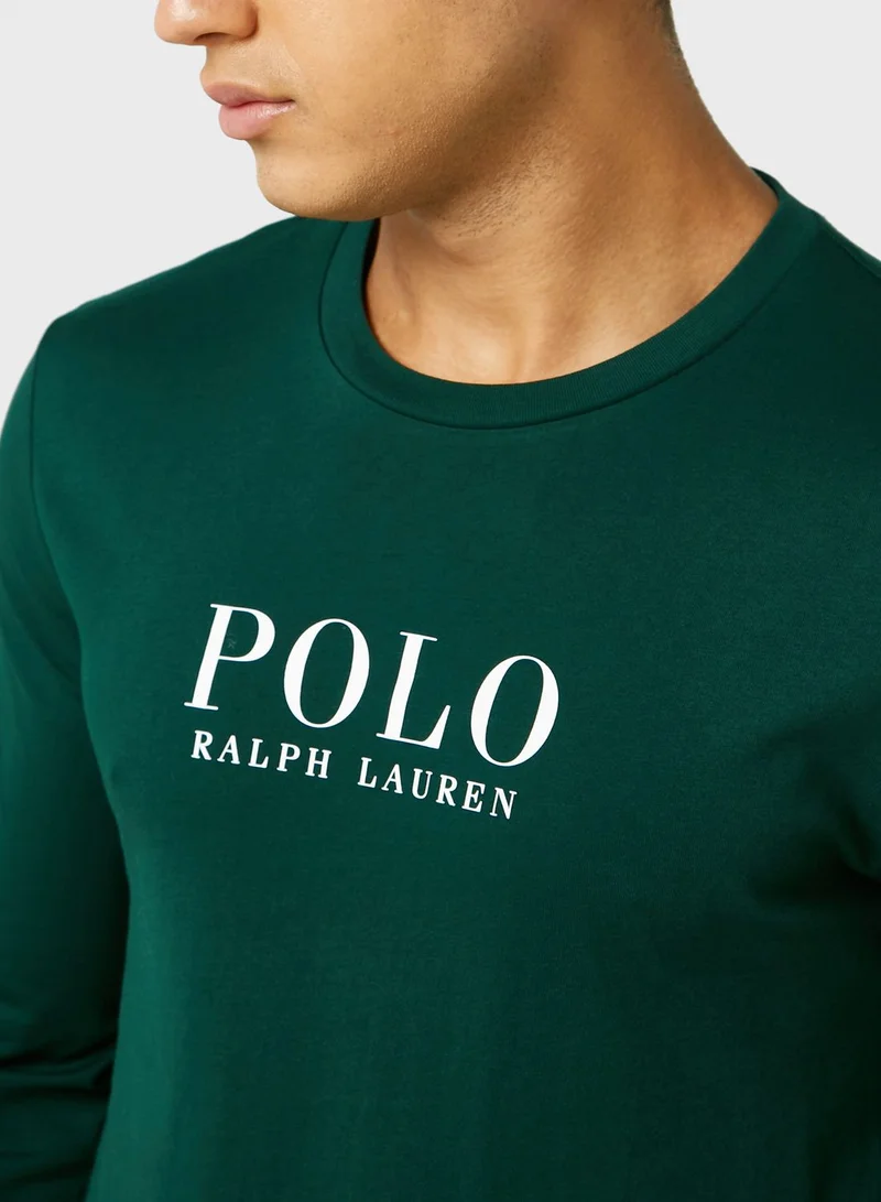 POLO RALPH LAUREN Logo Crew Neck T-Shirt