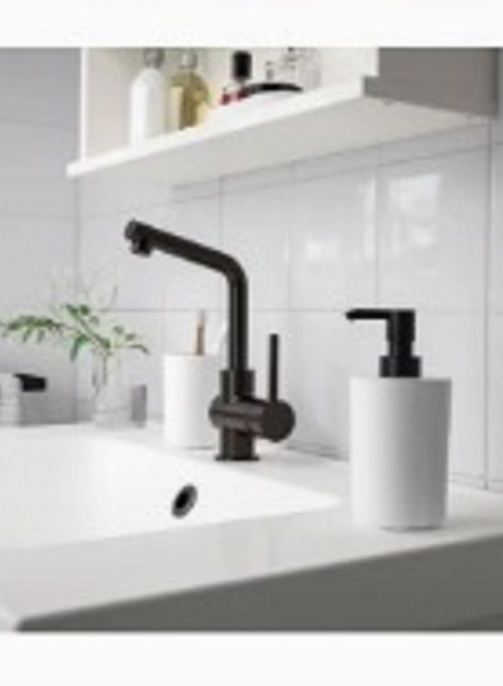 3-piece bathroom set, white soap dispenser - Image 2