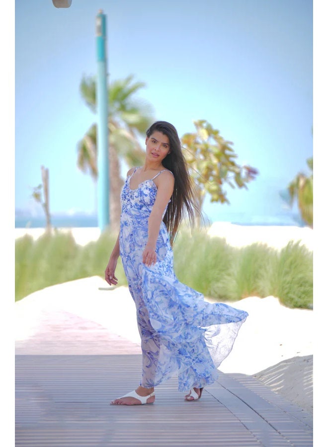 SJON Seabreeze Sicilian Chiffon Dress - Image 1
