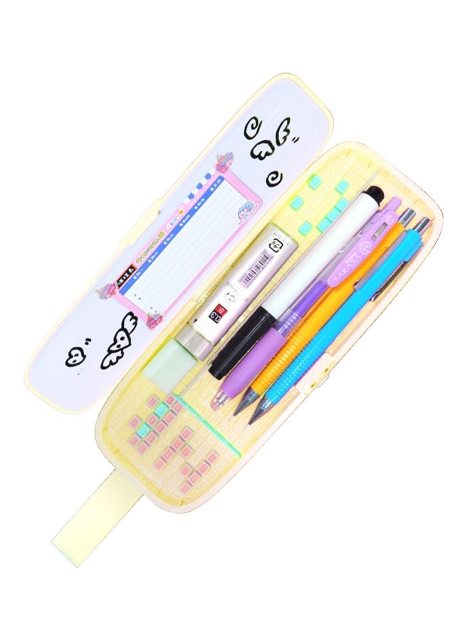 NIBEMINENT NBX DIY Assembled Pencil Case 1 Pcs Yellow