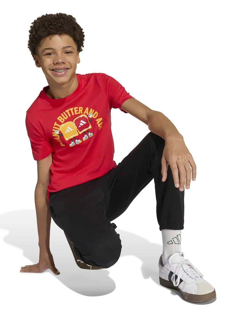 Adidas Youth Food Graphic T-Shirt
