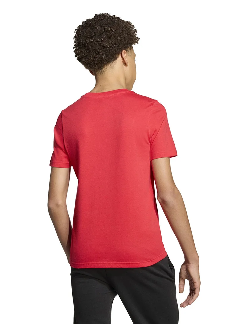 اديداس تيشيرت برسومات طعام الشباب