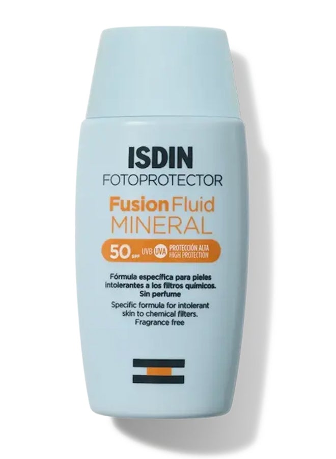 إيسدن ISDIN Fusion Fluid Mineral SPF 50+ 50ml - Image 1
