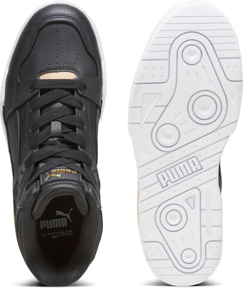 PUMA Women's Black- White Slipstream Hi Lizard Wns Black Women's Casual Sports Shoes