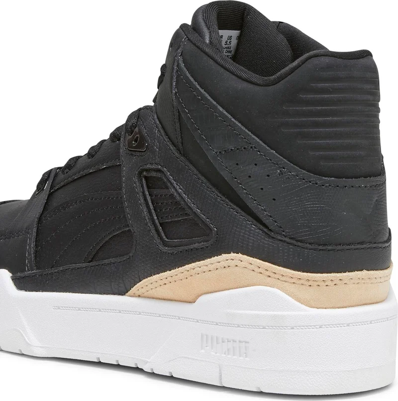 PUMA Women's Black- White Slipstream Hi Lizard Wns Black Women's Casual Sports Shoes