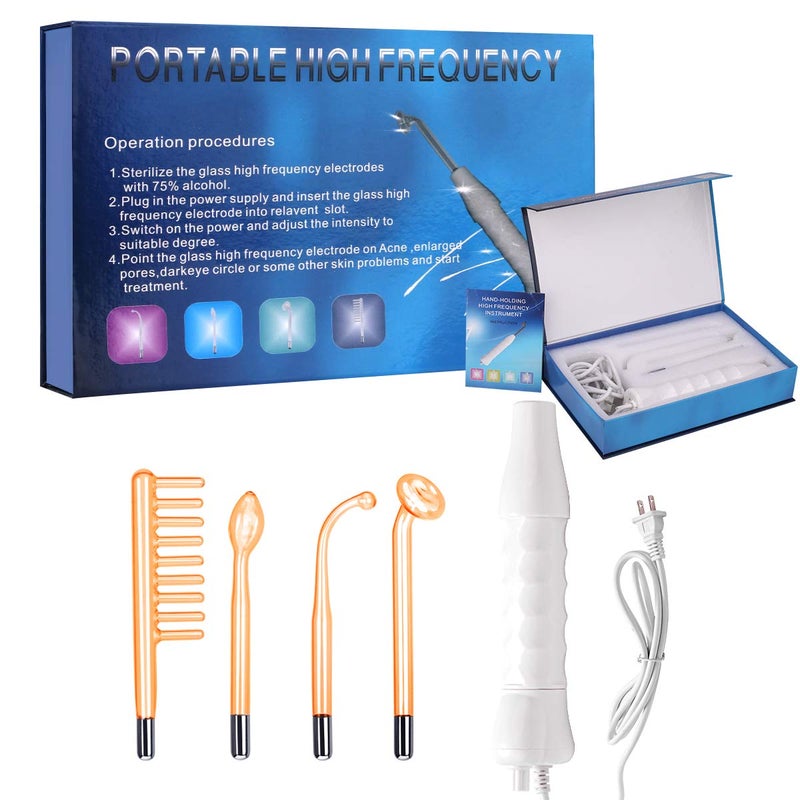 MYSWEETY High F Rrequncy Portable Handheld Facial Skin Care Wand Machine - Image 1